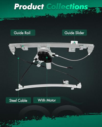 Image of SCITOO Power Window Regulator with Motor for Ford for F-150