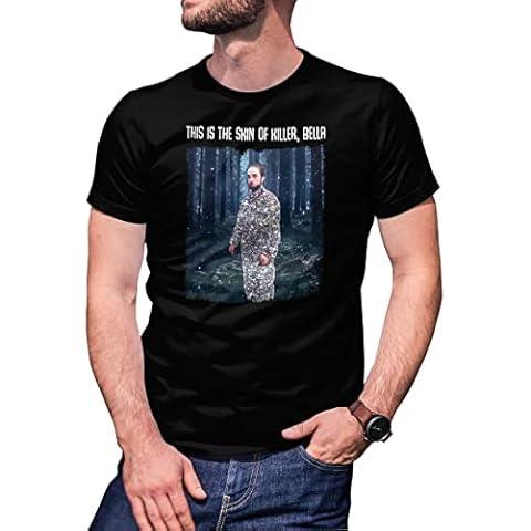 This is The Skin of Killer Bella Trending Men's Black T-Shirt Size M Cover