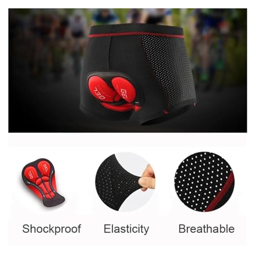 Calzas Ciclismo Hombre con Badana Gel 5D Amortiguador miniatura 5