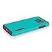 Incipio Carrying Case for Samsung Galaxy S7 Edge - Retail Packaging - Teal/Gray