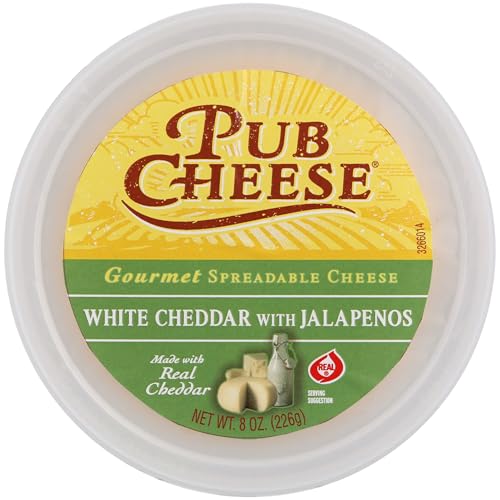 Pub Cheese White Cheddar Jalapeno Pub Cheese, 8 OZ