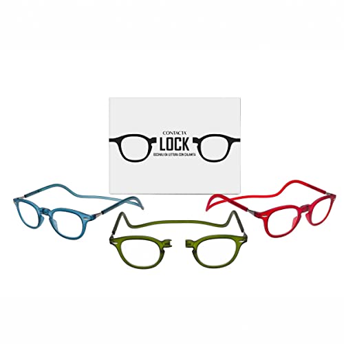 Occhiale Per Presbiopia Contacta Lock Rosso +3,00 - 6