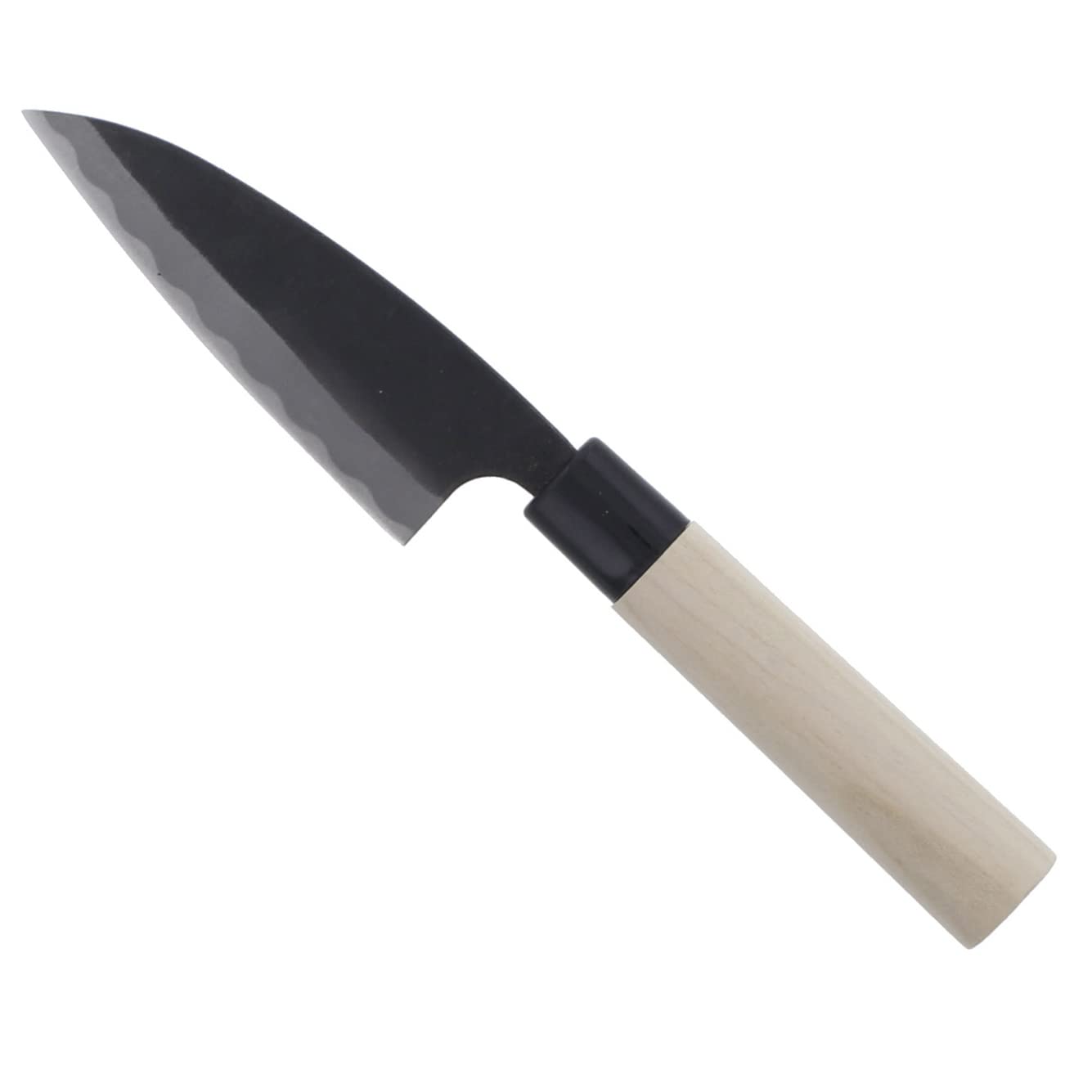 Amazon｜ファインクラフト アジ切包丁 手造り和包丁 黒打アジ切105mm