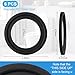 Innconee 6 Pcs RV Toilet Seal RV Toilet Parts Flush Ball Seal Gasket 385311658 Replacement for 310/300/320 High Grade Rubber Flange Series Parts Solve The Leakage Problem