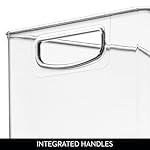 iDesign Stackable Storage Bin - Organizer Bin for Kitchen and Pantry, Clear, Made in USA - Image 5