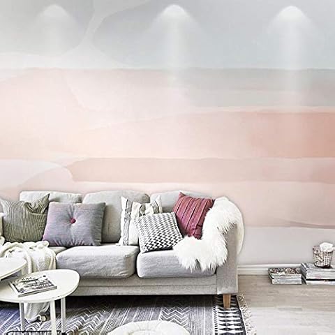 Simple Pink Abstract Wallpaper Bedroom Bedside Background Wallpaper Personality Creative Graffiti Custom Mural Wall covering-450cmx300cm Cover