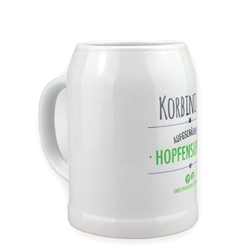 Bierkrug Hopfensupperl mit individueller Gravur von Bavariashop