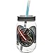 Star Wars Mason Jar Tumbler with Straw Tritan Plastic by Zak Darth Vader Boba Fett and Storm Trooper