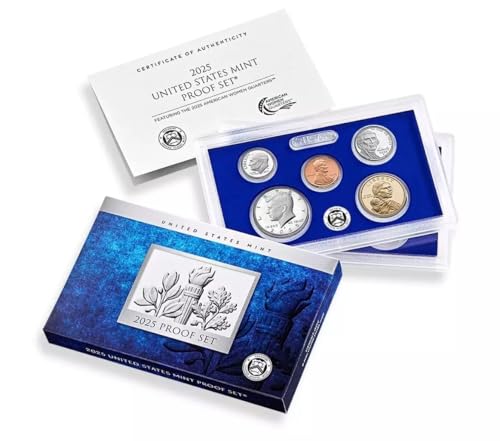 2025 United States Mint Proof Set, 10 Coins with Certificate of Authenticity, American Women Quarters image 2