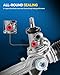 PHILTOP Power Steering Rack and Pinion Compatible with Ford 2009-2010 F-150(WheelBase:145.0/157.0/163.0), Lobo 2009-2010 (Wheelbase 144.5), Hydraulic Rack and Pinion Replace 22-2038