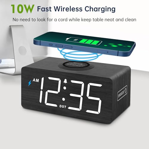 Wireless Charging Alarm Clock