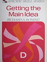 Specific Skill Series GETTING THE MAIN IDEA Booklet D 0879657448 Book Cover