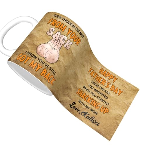 Taza personalizada para padrastro de cerámica 330 ml miniatura 5