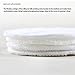 12 Pcs Reusable Cotton Nursing Pads Washable Breastfeeding Pads Natural Color Nursing Pads Made with Organic Cotton