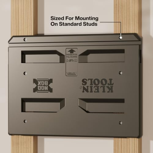 KLEIN TOOLS 54879MB MODbox Wall and Floor Mount, Modular Mounting Bracket Toolboxes, Compact and Full-Size Box Support, Vertical or Horizontal Installation, Durable Steel Organizer by KLEIN TOOLS - Used condition - Image 6