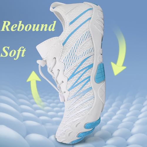 Hike Barefoot Footwear Women Men, Breathable Grounded Athletic Anti-Slip Shoes, Wide Toe Box Walking Beach Sneakers3