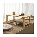 Mesa de Tatami : La mesa cuenta con esquinas redondeadas para mayor seguridad y estética. Estos bordes lisos reducen el riesgo de lesiones y proporcionan una apariencia más pulida y elegante en cualquier habitación.