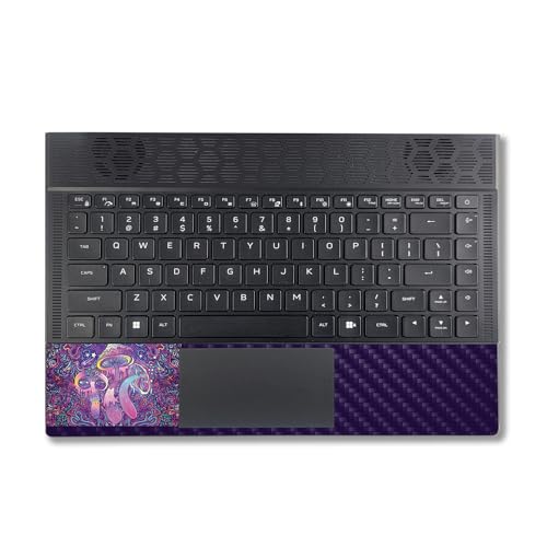 Image of MightySkins Carbon Fiber Skin Compatible with Alienware X14 R2 (2023) Full Wrap Kit - Bad Trip | Protective, Durable Textured Carbon Fiber Finish | Easy to Apply & Change Styles | Made in The USA