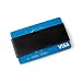 Grifiti Band Joes Pocket Wallet Super Slim Profile Colorful Silicone Improved Broccoli Band for Cards, License, Cash (Black)