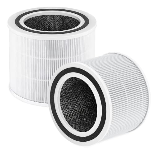 2 Pack H13 HEPA Replacement Filter for LEVOIT Core 300/300S Air Purifier