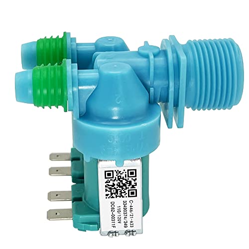 Washing Machine Cold Water Inlet Valve Fit for Samsung WA40J3000AW/A2-01 WA40J3000AW/A2-11 WA40J3000AW/A2-12 WA40J3000AW/A2-13 WA45M3100AW/A4-00 WA45N3050AW/A4-01 WA45T3200AW/A4-00 WA45N3050AW/A4-00 by inruwo - Used condition - Image 6