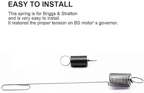 image for Spurick 790849 699056 Air Vane Spring Replacement Governor Spring for 