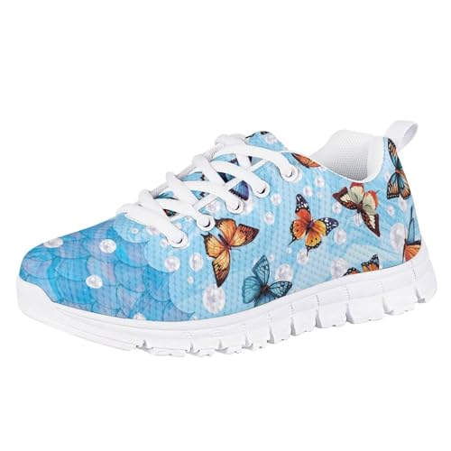 Girls Shoes Tennis Athletic Lightweight Shoes Kids Running Sneakers for Little/Big Kids4