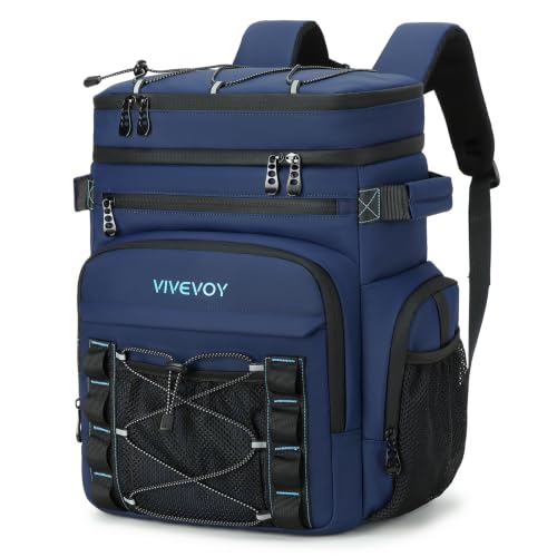 Insulated-Cooler-Backpack-Large-Waterproof-Lunch-Backpack Insulated Cooler Backpack Large Waterproof Lunch Backpack - Image 1