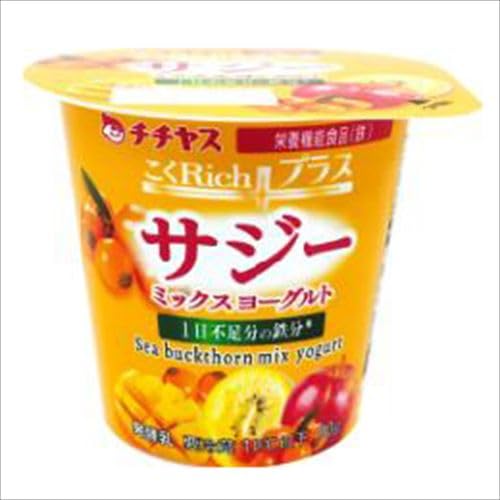 Amazon | チチヤス こくRichプラスサジーミックスヨーグルト 90g