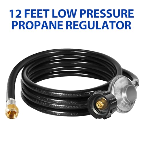 GasSaf 12 Feet Propane Regulator with Hose by GasSaf - Used condition - Image 2