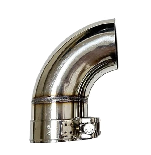 Coude d'échappement 42mm en inox 304 supérieur pour la modification de votre voiture