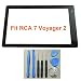 UoUo Touch digitizer Screen panel Replacement Part For RCA 7 Voyager II ( VOYAGER 2 ) Tablet RCT6773W22B with 8 pcs tools gift