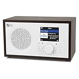 Compatible con Bluetooth y UPnP / DLNA: transmita audio Bluetooth para reproducir en la radio o desde un servidor compatible con UPnP / DLNA a través de la red de Internet.