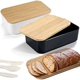 Schutz vor äußeren Einflüssen: Brotkästen bieten Schutz vor äußeren Einflüssen, die sich negativ auf die Qualität des Brotes auswirken können. Sie schützen das Brot vor Luft, Licht und Feuchtigkeit, was dazu führen kann, dass das Brot altbacken oder schimmelig wird. Indem Sie Ihr Brot in einem Brotkasten aufbewahren, können Sie seinen Geschmack und seine Textur bewahren.