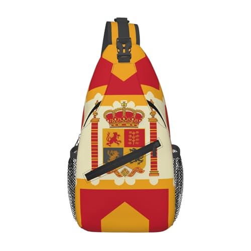 Bolso Pequeño Bandolera para Senderismo con Diseño de Bandera Española miniatura 2