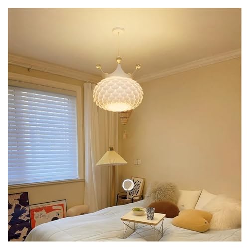 Lampe suspendue couronne pour chambre de fille et salle à manger LED