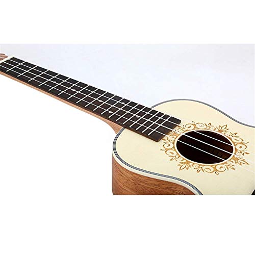 Ukuleles Tenor Ukulele for Beginner Ukuleles Spruce 26 inch Ultra-Thin Light with Bag Strap Strings Musical Instrument Ukulele Little Guitar 26 inch White Edge Spruce Mahogany - Les Beatles, Paul McCartney, John Lennon, RIngo Starr, George Harrison Ukuleles Tenor Ukulele for Beginner Ukuleles Spruce 26 inch Ultra-Thin Light with Bag Strap Strings Musical Instrument Ukulele Little Guitar 26 inch White Edge Spruce Mahogany – Image 7