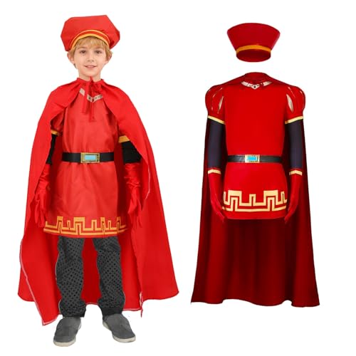 Disfraz Completo Niño Lord Farquaad 6 Piezas Talla 120