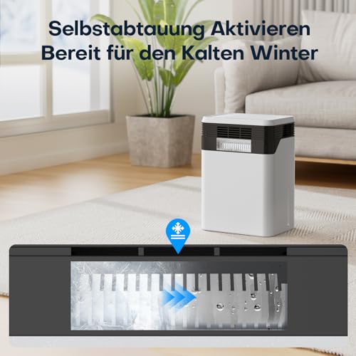 CONOPUPlus Luftentfeuchter, 3000 ML Luftentfeuchter Elektrisch für 30㎡ Zuhause mit Auto-Feuchtigkeitssensor & Auto-Modus, 1700ml/Tag, 33dB Leise, 48H Timer, Automatico Sbrinamento