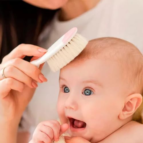 PACK ESCOVA E PENTE + TESOURINHA - ROSA