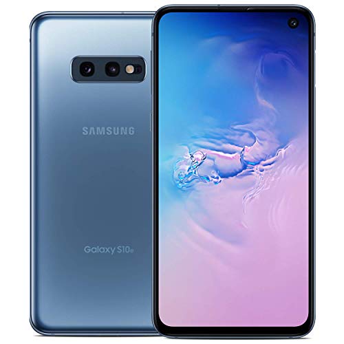Samsung Galaxy S10e Factory Unlocked Android Cell Phone | US Version | 256GB of Storage | Fingerprint ID and Facial Recognition | Long-Lasting Battery | U.S. Warranty | Prism Blue