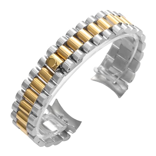 [DNYXGDGSL] 20mm\bhXeXX`[EHb`XgbvAbNXfCgWXgΉAICX^[EHb`ohΉAYJ[uGhtH[fBOobNEHb`uXbgxg(Silver-Gold)