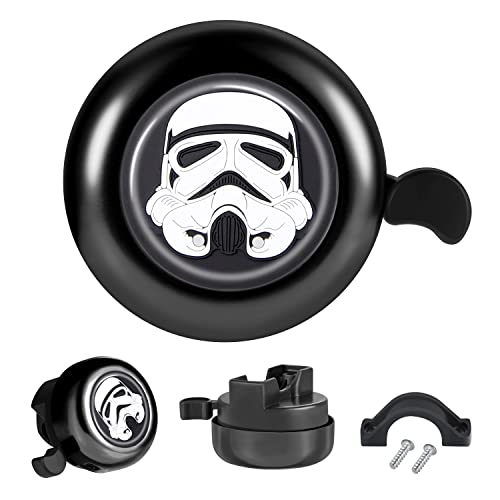 Akkya Bike Bicycle Bell Horn for Kids Cool Cartoon Adults Cycling Handlebars Knee Scooter Accessories for Women Men Girls Boys Tricycle Electric Mountain Bike Ring Bell Biking Bicicle Accessories Loud