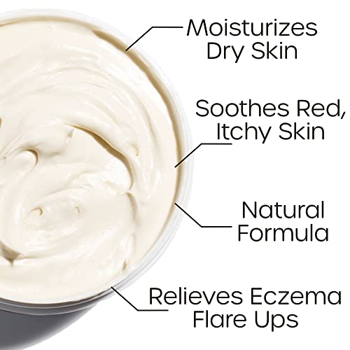 Beurre Shea Butter Eczema Body Cream With Moisturizing Oils - Soothing, Hydrating Vegan Eczema Skin Care For Sensitive Skin Conditions, Psoriasis, Rashes, Dry Skin, Infused With Chamomile & Calendula #TOP1