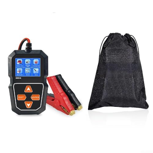 Testeur de batterie automobile 6V-12V KW218 avec sac en tissu pour garage