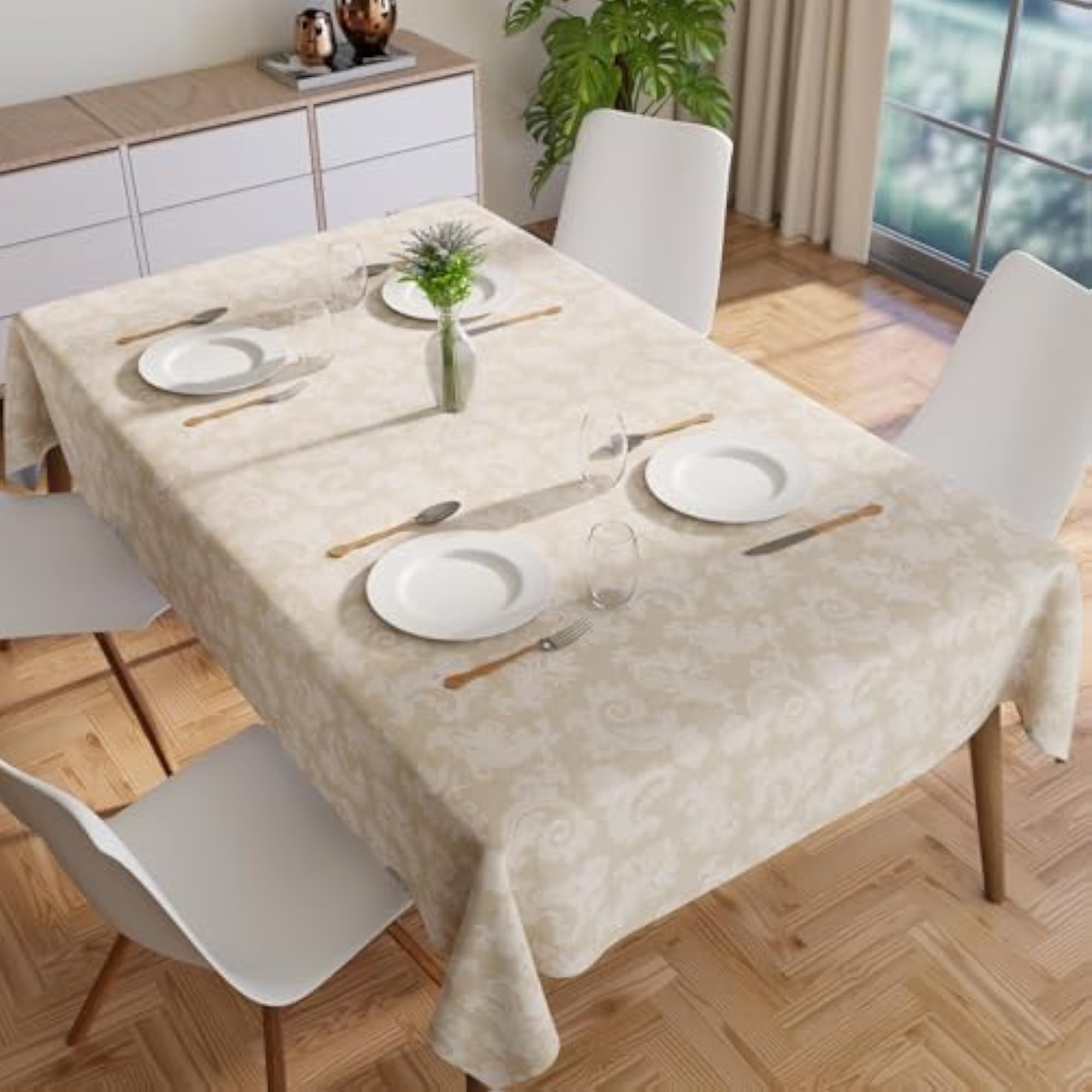 XO Dining Table Cloth for 8 to 10 Seater