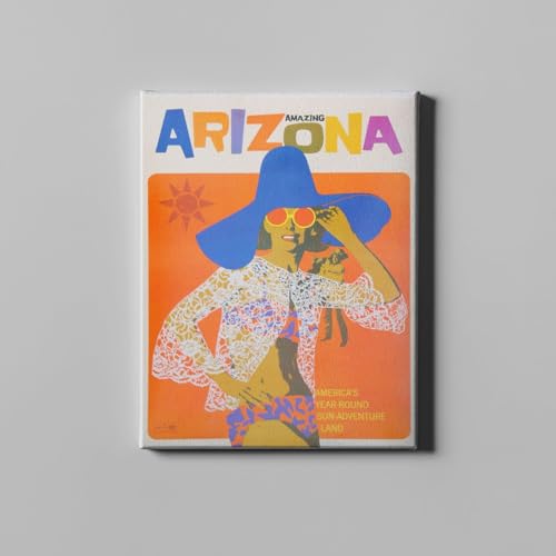 Poster de voyage Arizona Spiffing Prints XL Toile de galerie décoration murale