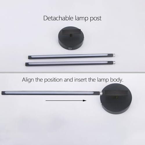 Lámpara de pared con control remoto para iluminar pasillos sin cables ni reformas 5