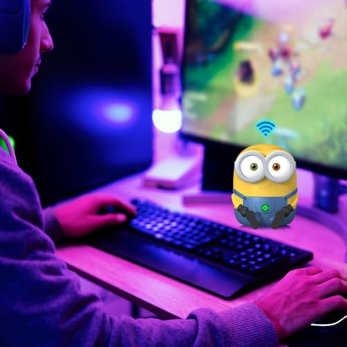 Image of Davolink Minions Series WiFi 6 / 6E Gaming Router WiFi Extender Dual & Tri-Band Gigabit Wireless Internet Mesh System Fast 8K Streaming Low Latency WPA3 Secure Home Wi-Fi (Bob)
