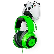 Colossus - Gamepad Controller & Headphone Hanger Holder - Designed for Xbox ONE, PS4, PS3, Dualshock, Switch, PC, Steelseries, Steam & More, Black by Brainwavz